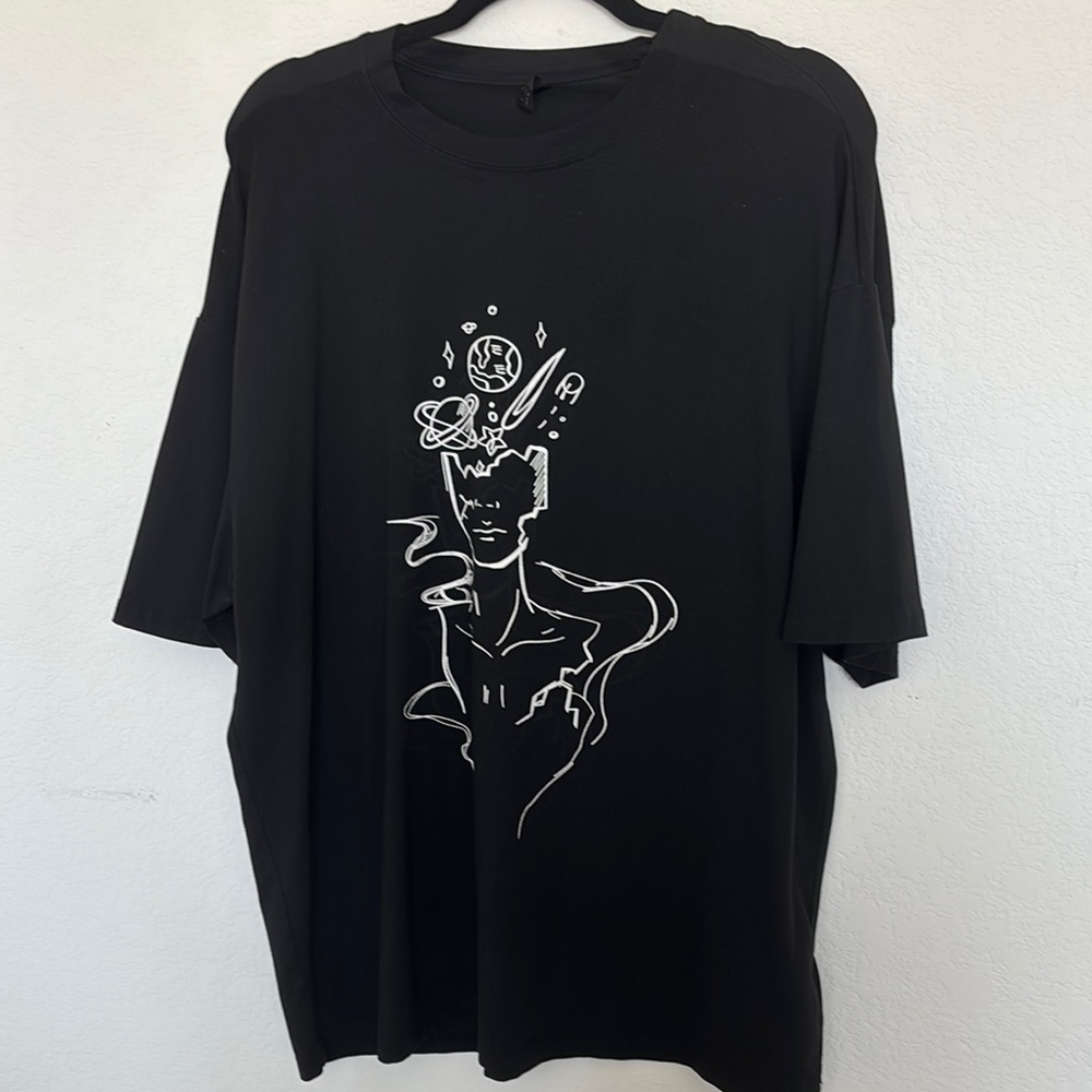 Black Graphic T-Shirt